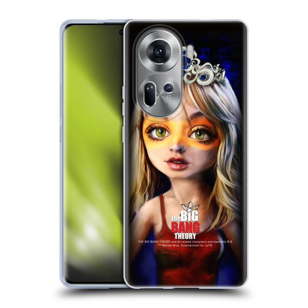 The Big Bang Theory Caricature Penny Soft Gel Case for OPPO Reno11
