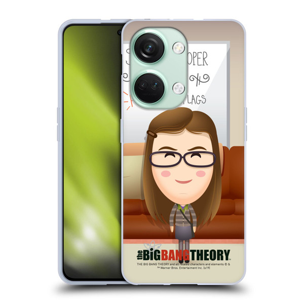 The Big Bang Theory Character Art Amy Soft Gel Case for OnePlus Nord 3 5G