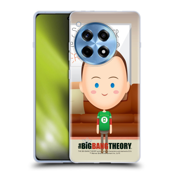 The Big Bang Theory Character Art Sheldon Soft Gel Case for OnePlus 12R