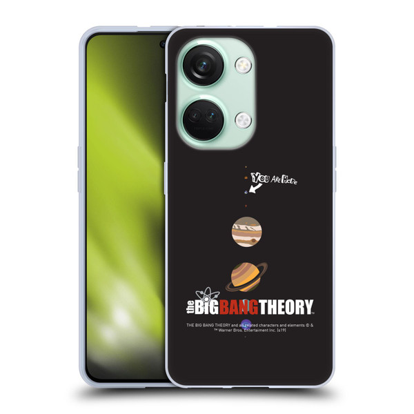 The Big Bang Theory Graphic Arts Earth Soft Gel Case for OnePlus Nord 3 5G