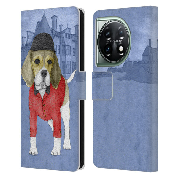 Barruf Dogs Beagle Leather Book Wallet Case Cover For OnePlus 11 5G