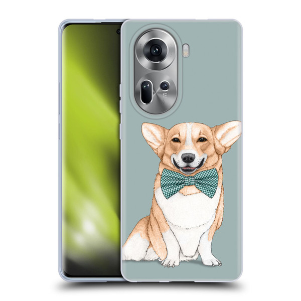 Barruf Dogs Corgi Soft Gel Case for OPPO Reno11