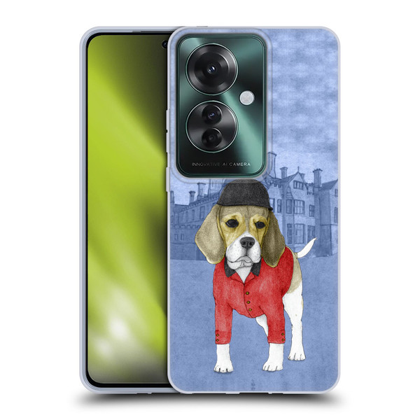 Barruf Dogs Beagle Soft Gel Case for OPPO Reno11 F 5G / F25 Pro 5G