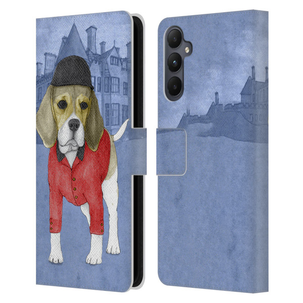 Barruf Dogs Beagle Leather Book Wallet Case Cover For Samsung Galaxy A05s