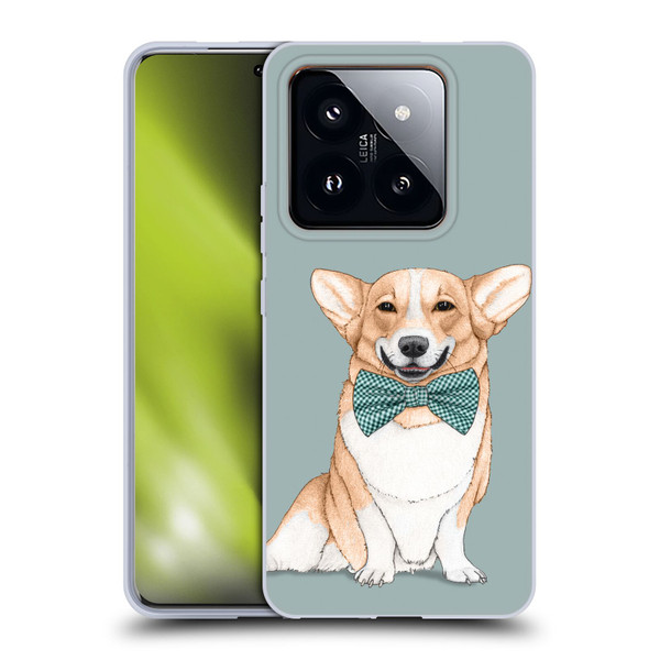 Barruf Dogs Corgi Soft Gel Case for Xiaomi 14 Pro