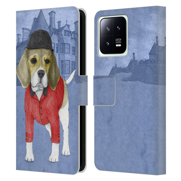Barruf Dogs Beagle Leather Book Wallet Case Cover For Xiaomi 13 5G