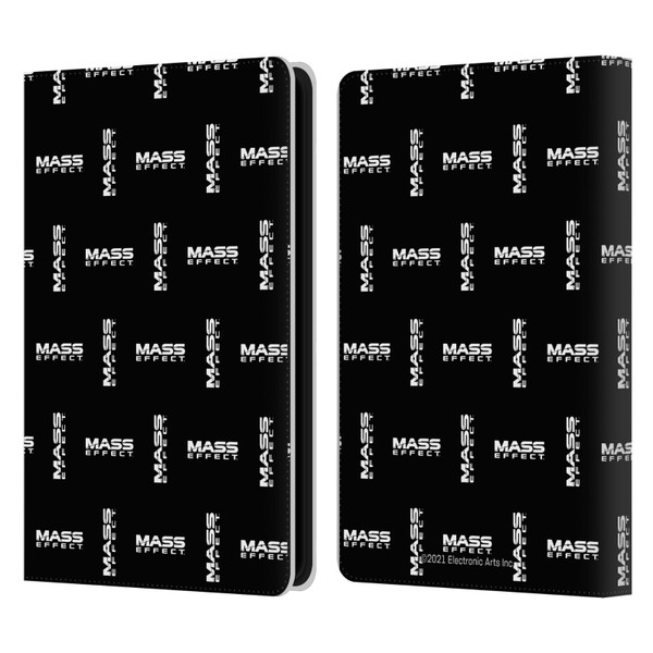 EA Bioware Mass Effect Graphics Logo Pattern Leather Book Wallet Case Cover For Amazon Kindle Paperwhite 5 (2021)