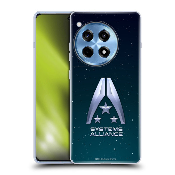 EA Bioware Mass Effect Graphics Systems Alliance Logo Soft Gel Case for OnePlus 12R