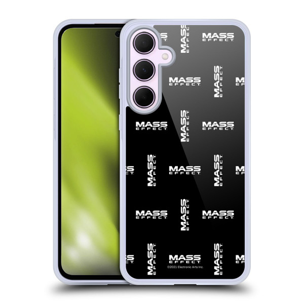 EA Bioware Mass Effect Graphics Logo Pattern Soft Gel Case for Samsung Galaxy A35 5G