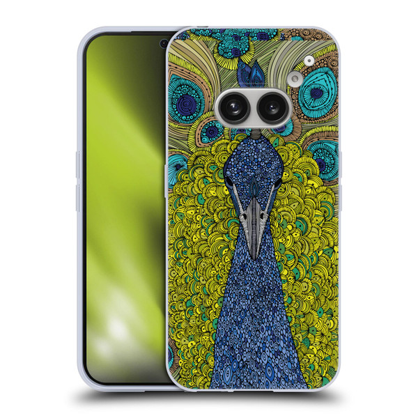 Valentina Birds The Peacock Soft Gel Case for Nothing Phone (2a)