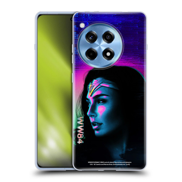 Wonder Woman 1984 80's Graphics Glitch Soft Gel Case for OnePlus 12R