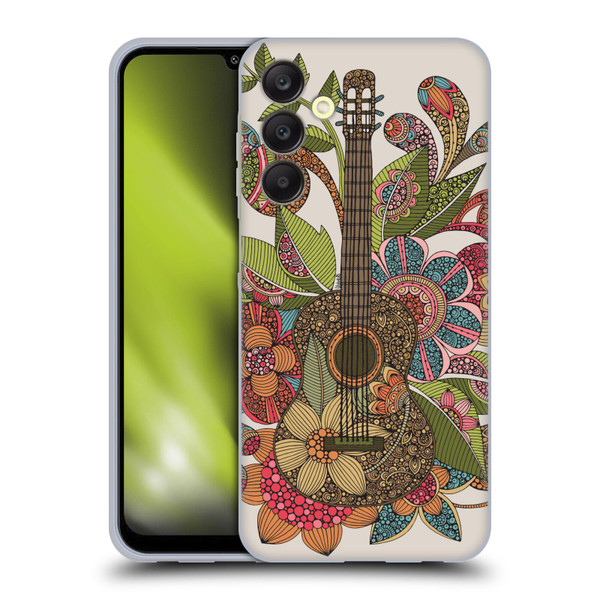 Valentina Bloom Ever Guitar Soft Gel Case for Samsung Galaxy A25 5G
