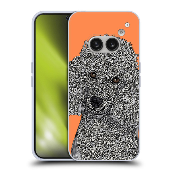 Valentina Dogs Poodle Soft Gel Case for Nothing Phone (2a)