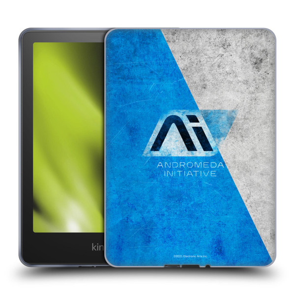 EA Bioware Mass Effect Andromeda Graphics Initiative Distressed Soft Gel Case for Amazon Kindle Paperwhite 5 (2021)