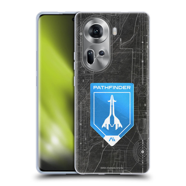 EA Bioware Mass Effect Andromeda Graphics Pathfinder Badge Soft Gel Case for OPPO Reno11