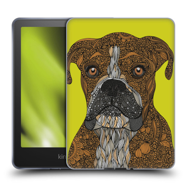 Valentina Dogs Boxer Soft Gel Case for Amazon Kindle Paperwhite 5 (2021)
