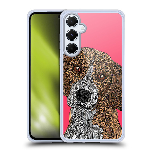 Valentina Dogs Beagle Soft Gel Case for Samsung Galaxy A55 5G