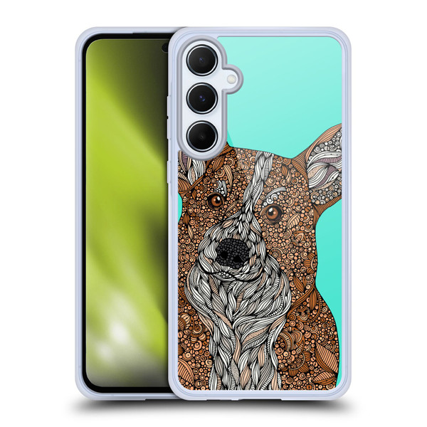 Valentina Dogs Corgi Soft Gel Case for Samsung Galaxy A55 5G