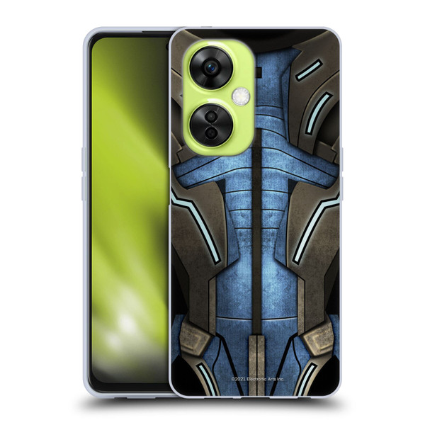 EA Bioware Mass Effect Armor Collection Garrus Vakarian Soft Gel Case for OnePlus Nord CE 3 Lite 5G