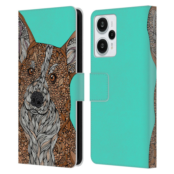 Valentina Dogs Corgi Leather Book Wallet Case Cover For Xiaomi Redmi Note 12T