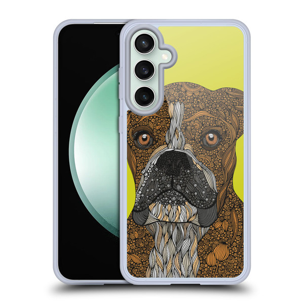 Valentina Dogs Boxer Soft Gel Case for Samsung Galaxy S23 FE 5G