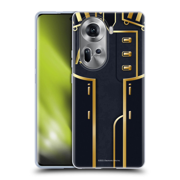 EA Bioware Mass Effect Armor Collection Officer Soft Gel Case for OPPO Reno11