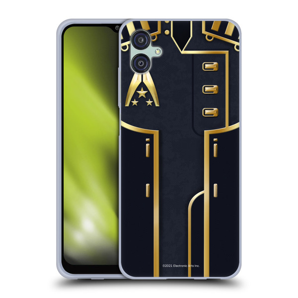 EA Bioware Mass Effect Armor Collection Officer Soft Gel Case for Samsung Galaxy M04 5G / A04e
