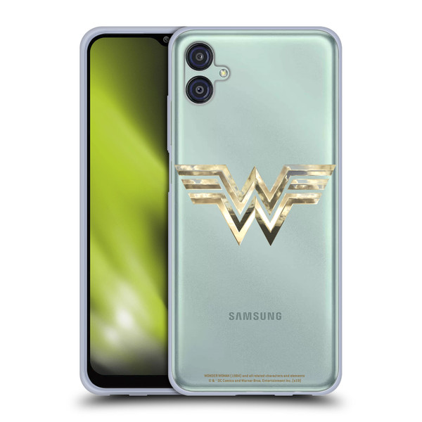 Wonder Woman 1984 Logo Art Gold Soft Gel Case for Samsung Galaxy M04 5G / A04e