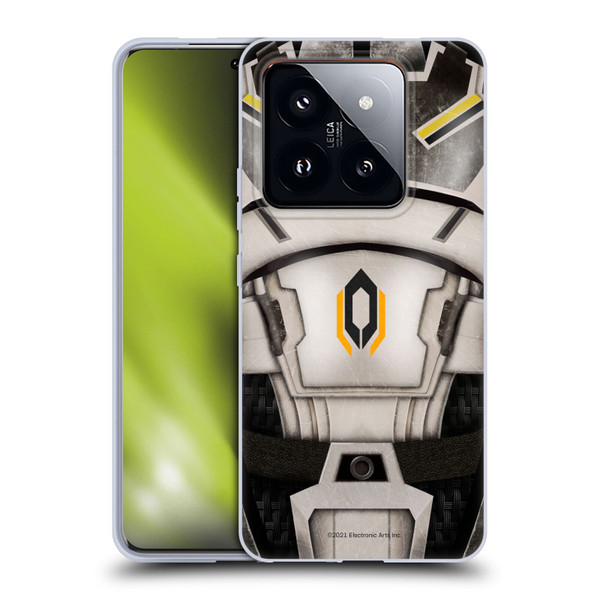 EA Bioware Mass Effect Armor Collection Cerberus Soft Gel Case for Xiaomi 14 Pro