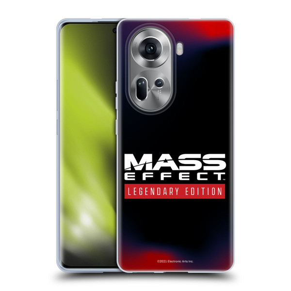 EA Bioware Mass Effect Legendary Graphics Logo Soft Gel Case for OPPO Reno11
