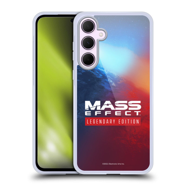 EA Bioware Mass Effect Legendary Graphics Logo Key Art Soft Gel Case for Samsung Galaxy A35 5G