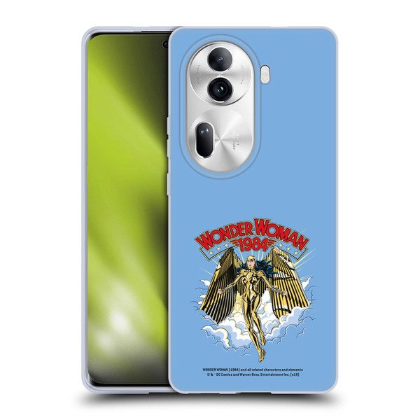 Wonder Woman 1984 Retro Art Golden Armour Soft Gel Case for OPPO Reno11 Pro