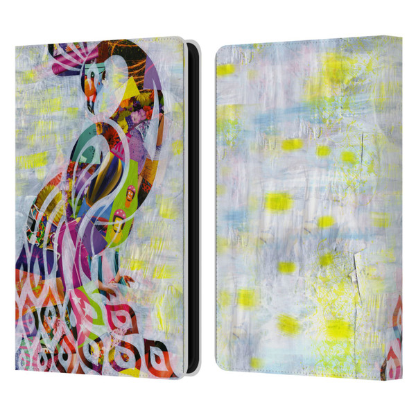 Artpoptart Animals Peacock Leather Book Wallet Case Cover For Amazon Kindle Paperwhite 5 (2021)