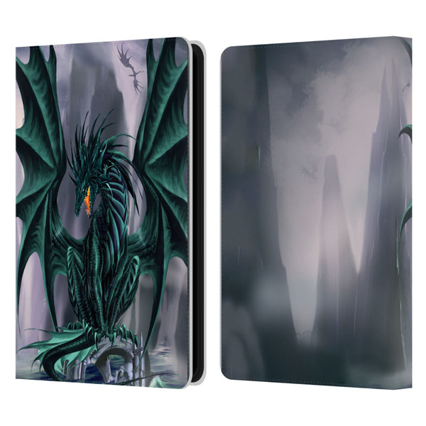 Ruth Thompson Dragons Jade Leather Book Wallet Case Cover For Amazon Kindle Paperwhite 5 (2021)