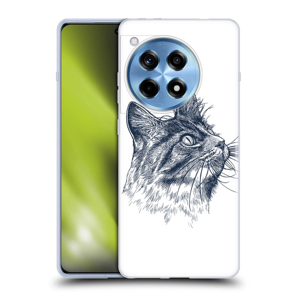 Rachel Caldwell Animals 3 Cat Soft Gel Case for OnePlus 12R