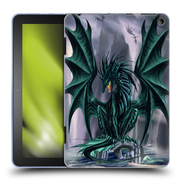 Ruth Thompson Dragons Jade Soft Gel Case for Amazon Fire HD 8/Fire HD 8 Plus 2020