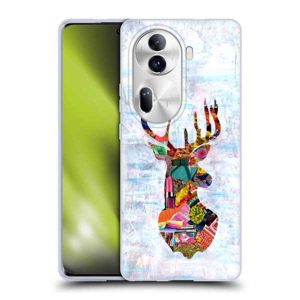 Artpoptart Animals Deer Soft Gel Case for OPPO Reno11 Pro