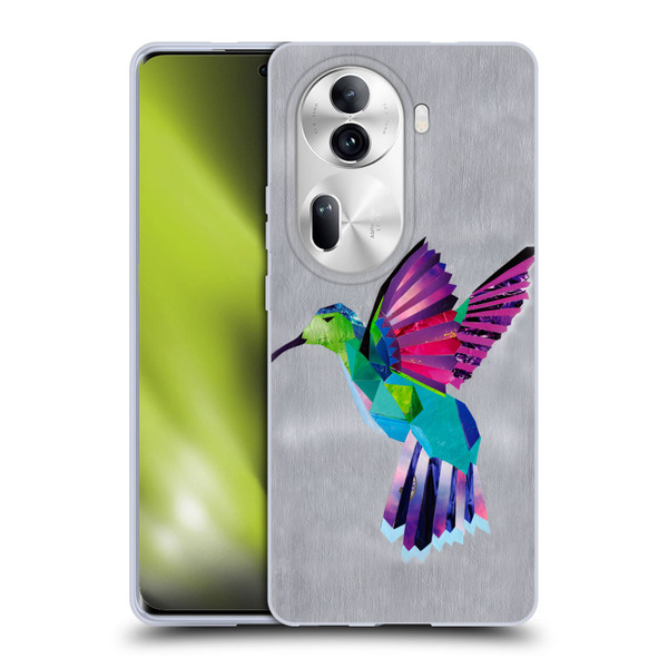 Artpoptart Animals Hummingbird Soft Gel Case for OPPO Reno11 Pro