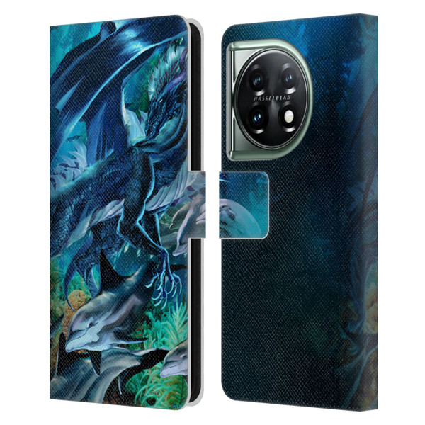 Ruth Thompson Dragons Sea Frolic Leather Book Wallet Case Cover For OnePlus 11 5G