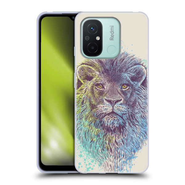 Rachel Caldwell Animals 3 Lion Soft Gel Case for Xiaomi Redmi 12C