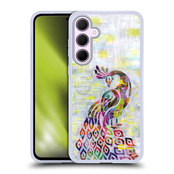 Artpoptart Animals Peacock Soft Gel Case for Samsung Galaxy A35 5G