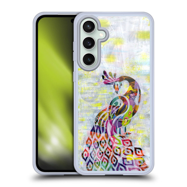 Artpoptart Animals Peacock Soft Gel Case for Samsung Galaxy S23 FE 5G