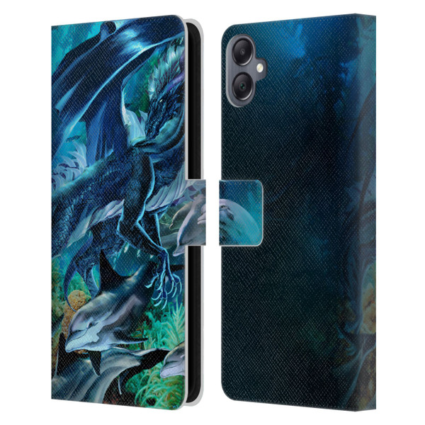 Ruth Thompson Dragons Sea Frolic Leather Book Wallet Case Cover For Samsung Galaxy A05