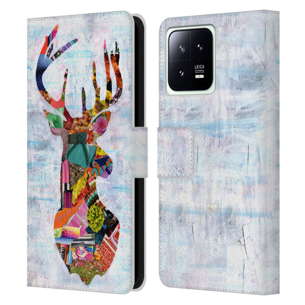 Artpoptart Animals Deer Leather Book Wallet Case Cover For Xiaomi 13 5G
