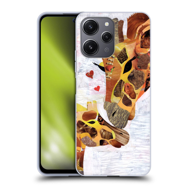 Artpoptart Animals Sweet Giraffes Soft Gel Case for Xiaomi Redmi 12