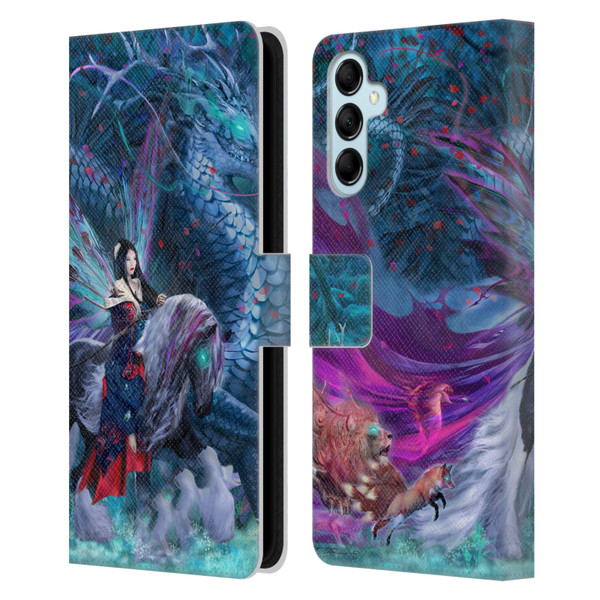 Ruth Thompson Dragons Ride of the Yokai Leather Book Wallet Case Cover For Samsung Galaxy M14 5G