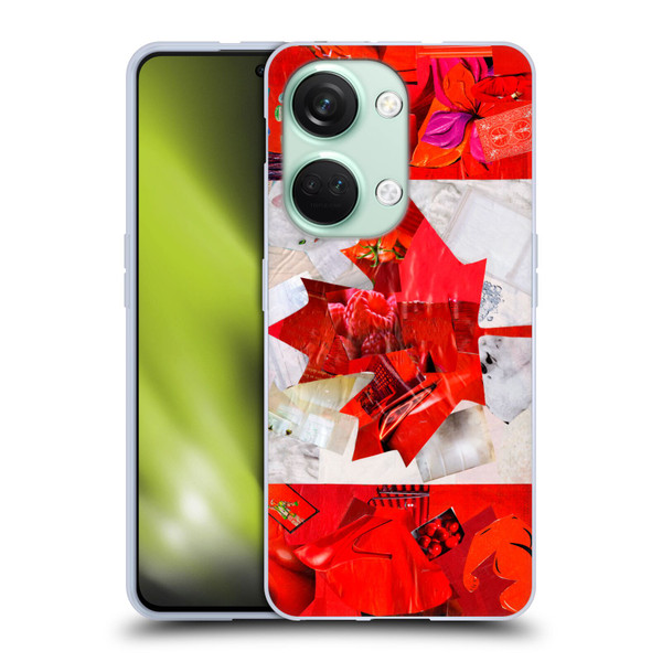 Artpoptart Flags Canada Soft Gel Case for OnePlus Nord 3 5G