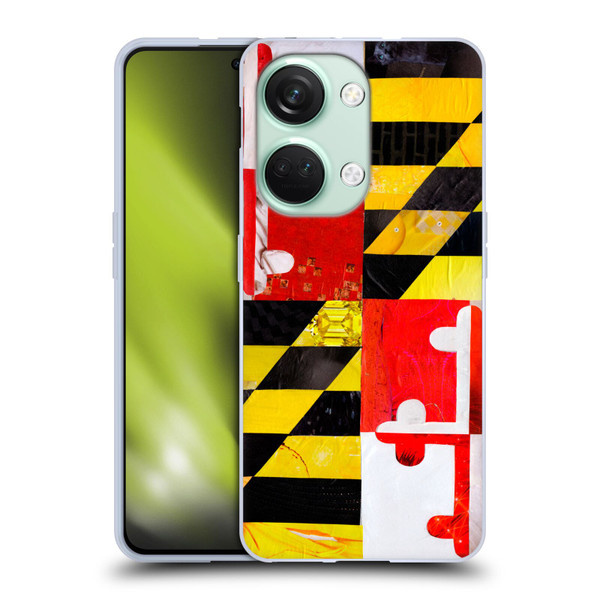 Artpoptart Flags Maryland Soft Gel Case for OnePlus Nord 3 5G