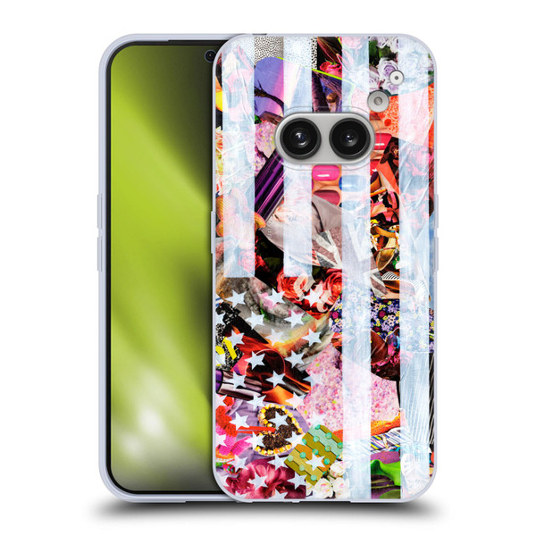 Artpoptart Flags Murican Soft Gel Case for Nothing Phone (2a)