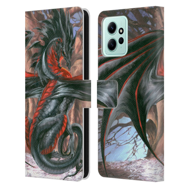 Ruth Thompson Dragons Malice Leather Book Wallet Case Cover For Xiaomi Redmi 12